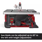 Einhell Power X-Change Akku-Tischkreissäge TE-TS 36/8 T Li-Solo, 36Volt (2x18V) (rot/schwarz, ohne Akku und Ladegerät)