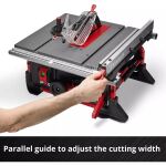 Einhell Power X-Change Akku-Tischkreissäge TE-TS 36/8 T Li-Solo, 36Volt (2x18V) (rot/schwarz, ohne Akku und Ladegerät)