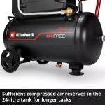 Einhell Kompressor TC-AC 190/24/8 I OF (schwarz, 1.100 Watt)