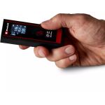 Einhell Laser-Distanzmesser TC-LD 30 R (schwarz/rot, Abstände von 5 cm - 30 Meter)
