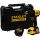Stanley Akku-Bohrschrauber (SFMCD714D1T-QW), 18Volt (schwarz/gelb, Li-Ion-Akku 2,0Ah, Pro-Stack Koffer)