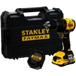 Stanley Akku-Schlagbohrschrauber  (SFMCD716D1T-QW), 18Volt (schwarz/gelb, Li-Ion-Akku 2,0Ah, Pro-Stack Koffer)