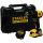 Stanley Akku-Schlagbohrschrauber  (SFMCD716D1T-QW), 18Volt (schwarz/gelb, Li-Ion-Akku 2,0Ah, Pro-Stack Koffer)