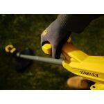 Stanley Akku-Rasentrimmer (SFMCST925M1-QW), 18Volt (schwarz/gelb, Li-Ion-Akku 2,0Ah)