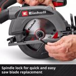 Einhell Power X-Change Akku-Handkreissäge TE-CS 18/165-2 Li - Solo, 18Volt (rot/schwarz, ohne Akku und Ladegerät)