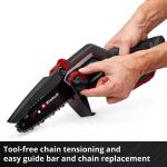 Einhell Professional Akku-Astkettensäge GP-PS 18/20 Li BL-Solo, 18Volt (rot/schwarz, ohne Akku und Ladegerät)