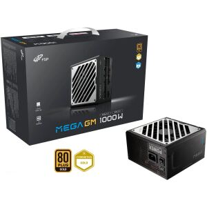 Fortron MEGA GM 1000W (schwarz/weiß, 1x 12-Pin High Power GPU, 3x PCIe, Kabelmanagement, 1000 Watt)