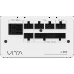 Fortron VITA GM 1000W White (weiß, 1x 12-Pin High Power GPU, 4x PCIe, Kabelmanagement, 1000 Watt)