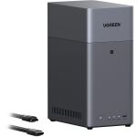 Ugreen DH2300 Bundle mit 2x Seagate IronWolf NAS 4 TB CMR (schwarz)