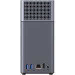 Ugreen DH2300 Bundle mit 2x Seagate IronWolf NAS 4 TB CMR (schwarz)