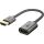 Goobay Ultra High-Speed HDMI-Flexiadapter (schwarz/gold)