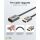 Goobay Ultra High-Speed HDMI-Flexiadapter (schwarz/gold)
