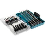 Makita Bohrer-Bit-Set SDS Plus, 18-teilig, Bohrer- & Bit-Satz (Klappbox mit transparentem Deckel)