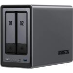 Ugreen DXP2800 + 2x 6 TB Seagate IronWolf HDD Bundle