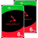Ugreen DXP2800 + 2x 6 TB Seagate IronWolf HDD Bundle