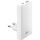 Goobay USB-C/A PD GaN 90° Dual-Schnelladegerät (weiß, 65 Watt)