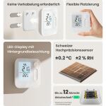 SwitchBot Home Climate Panel (weiß)