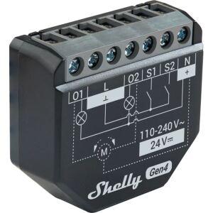 Shelly 2PM Gen4 Auslöser Rollo/Jalousie 2 Kanäle