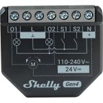 Shelly 2PM Gen4 Auslöser Rollo/Jalousie 2 Kanäle