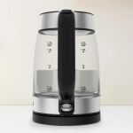 Tefal KI6058 Glas (transparent/silber, 2.200 Watt, 1,7 Liter)