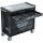 Wera 9701 Tool Rebel Werkstattwagen Stainless XXL 1, mit Bestückung (schwarz/silber, 188-teilig (Elektro / VDE), im exklusiven Tool Rebel Design)