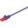 Goobay CAT 6 Patchkabel, U/UTP 5,0m (violett)