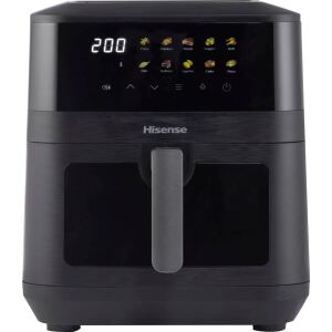 Hisense Heißluftfritteuse HAF2100DCD (schwarz, 2.100 Watt, Korb 7,7 Liter)