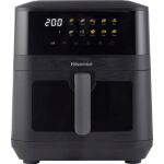 Hisense Heißluftfritteuse HAF2100DCD (schwarz, 2.100 Watt, Korb 7,7 Liter)