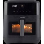 Hisense Heißluftfritteuse HAF2100DCD (schwarz, 2.100 Watt, Korb 7,7 Liter)