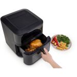 Hisense Heißluftfritteuse HAF2100DCD (schwarz, 2.100 Watt, Korb 7,7 Liter)