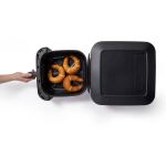 Hisense Heißluftfritteuse HAF2100DCD (schwarz, 2.100 Watt, Korb 7,7 Liter)
