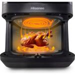 Hisense Heißluftfritteuse HAF2100DCD (schwarz, 2.100 Watt, Korb 7,7 Liter)