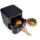 Hisense Heißluftfritteuse HAF2100DCD (schwarz, 2.100 Watt, Korb 7,7 Liter)
