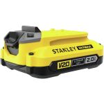 Stanley FATMAX V20 Lithium-Ionen Akku, 18Volt 2,0Ah (gelb/schwarz)