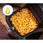 Medion Heißluftfritteuse Life MD 11740 E40 XL (schwarz, 2.150 Watt, Korb 5,2 Liter)