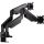 Endorfy Atlas GS Pro Double (schwarz, für Monitore bis 124,5 cm (49"))