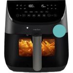Medion Heißluftfritteuse Life X20 MD 13060 XL (schwarz, 1.700 Watt, Korb 6,6 Liter)