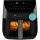 Medion Heißluftfritteuse Life X20 MD 13060 XL (schwarz, 1.700 Watt, Korb 6,6 Liter)