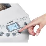 Medion LIFE Brotbackautomat MD 11011 (weiß, 550 Watt, für Brote bis 1 kg)