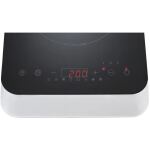 Medion LIFE Induktionskochplatte MD 18490 (schwarz/weiß, 2.000 Watt)