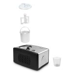 Medion LIFE Eismaschine MD 18387 (schwarz/edelstahl,...