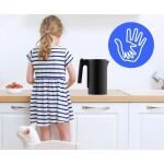 Medion LIFE Digitaler Wasserkocher MD12106 (schwarz, 2.200 Watt, 1,5 Liter)
