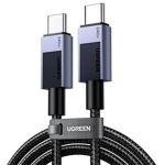 Ugreen L513 USB-C auf USB-C Lade- und Datenkabel (schwarz/grau)