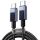 Ugreen L513 USB-C auf USB-C Lade- und Datenkabel (schwarz/grau)