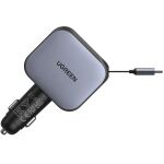 Ugreen EC602 Car Charger 60W KFZ-Ladegerät 1x USB-A 1x USB-C (1x USB-A, 1x USB-C, 1x USB-C Kabel)