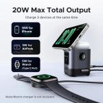 Ugreen Uno W709 2-in-1 Magnetic Wireless Charger 15W
