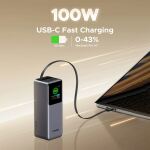 Ugreen PB726 20.000mAh 165W Powerbank mit einziehbarem Kabel