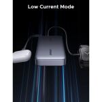 Ugreen Nexode Power Bank 20000mAh 67W mit USB-C Kabel (grau/schwarz)