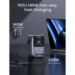 Ugreen 48000mAh 300W Tragbare Powerbank (grau)