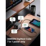 Ugreen DigiNest Cube Steckdosenleiste (3 AC-Steckdosen + 65W 2A2C)